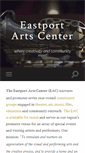 Mobile Screenshot of eastportartscenter.org